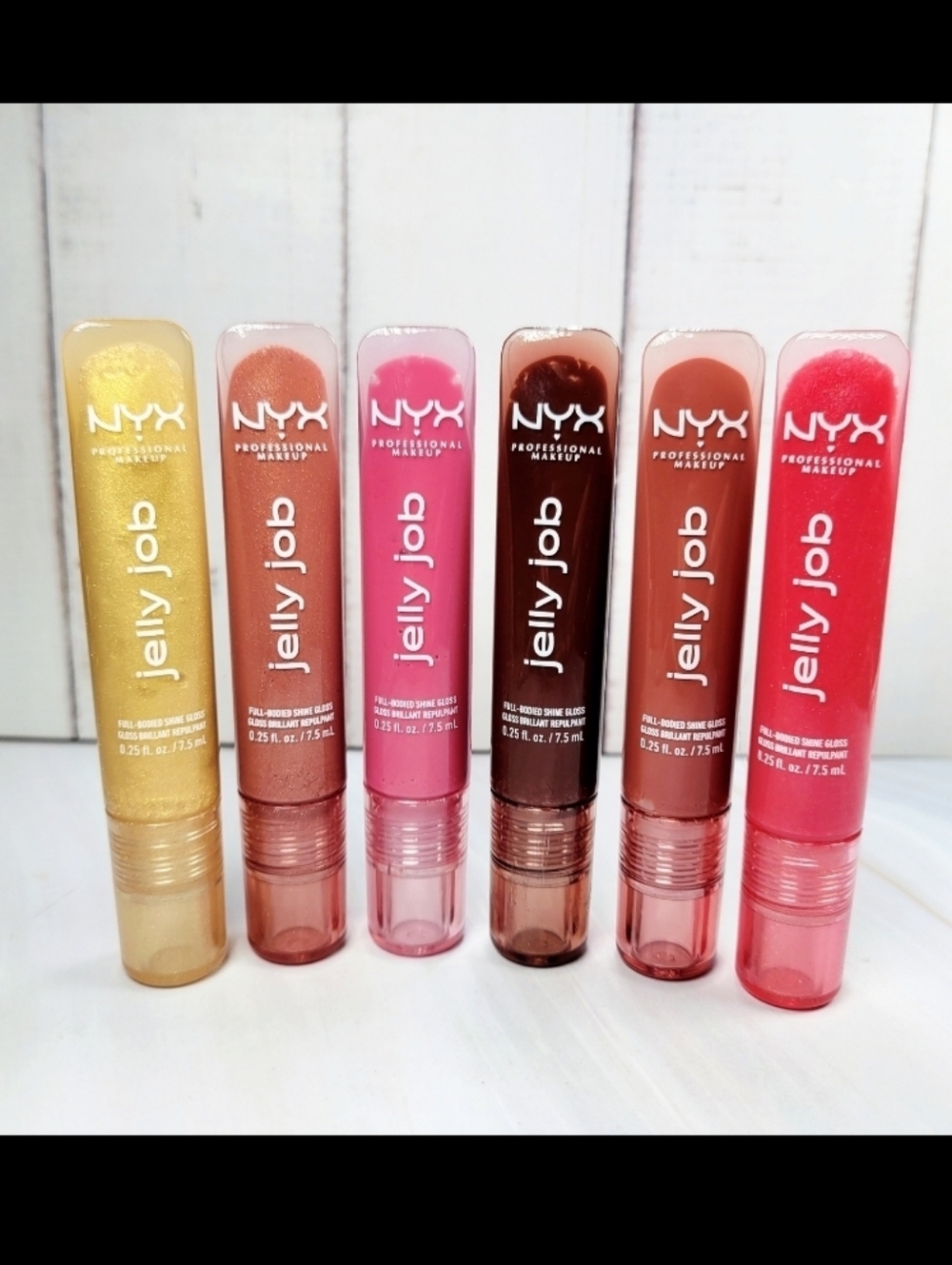 NYX Jelly Job Lip Gloss Bundle NEW!